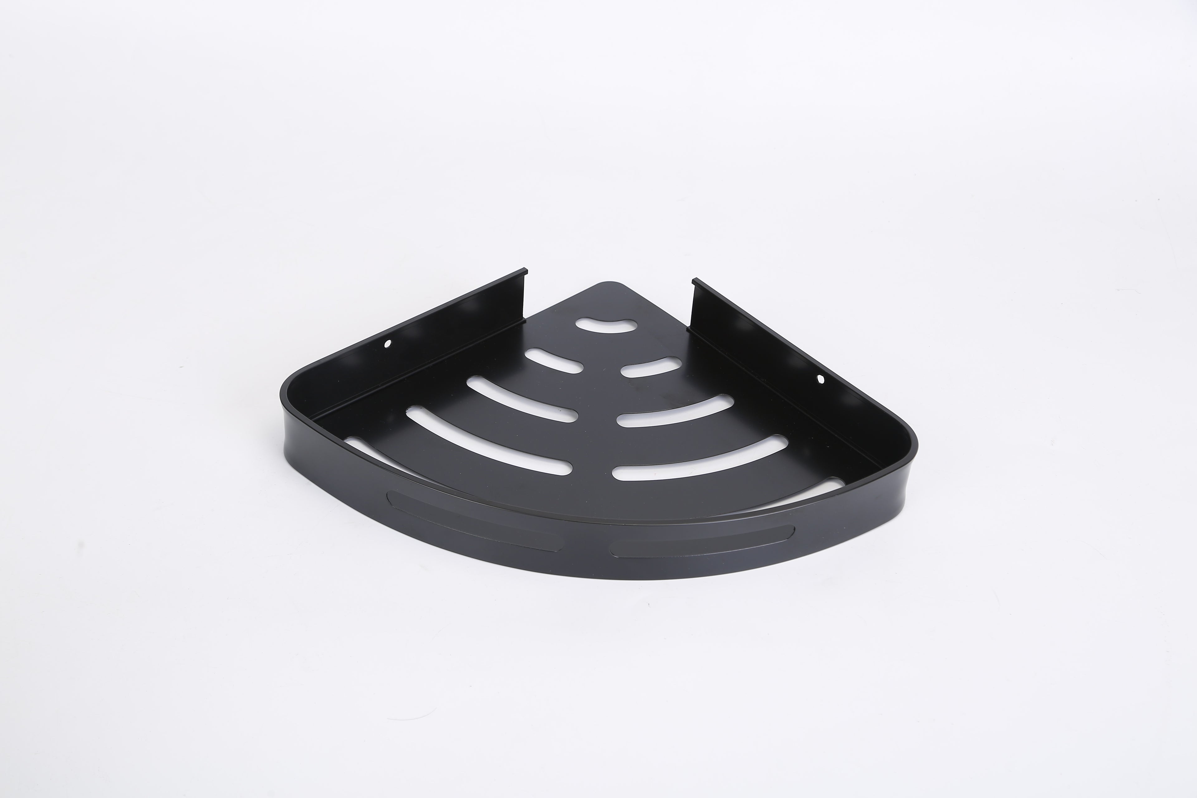 2Pcs Corner Shower Caddy Shelf Adhesive Bathroom Wall Mounted Storage Racks