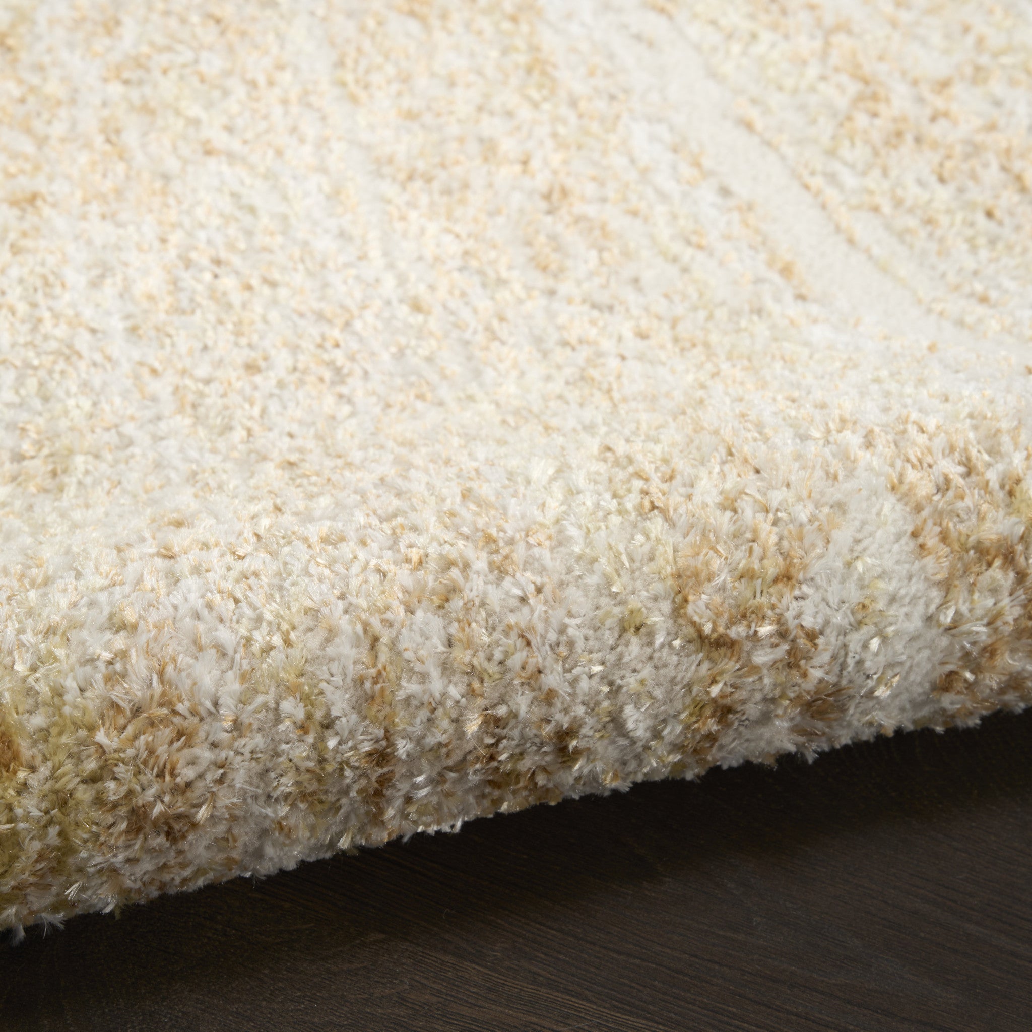 8' X 10' Ivory Abstract Area Rug