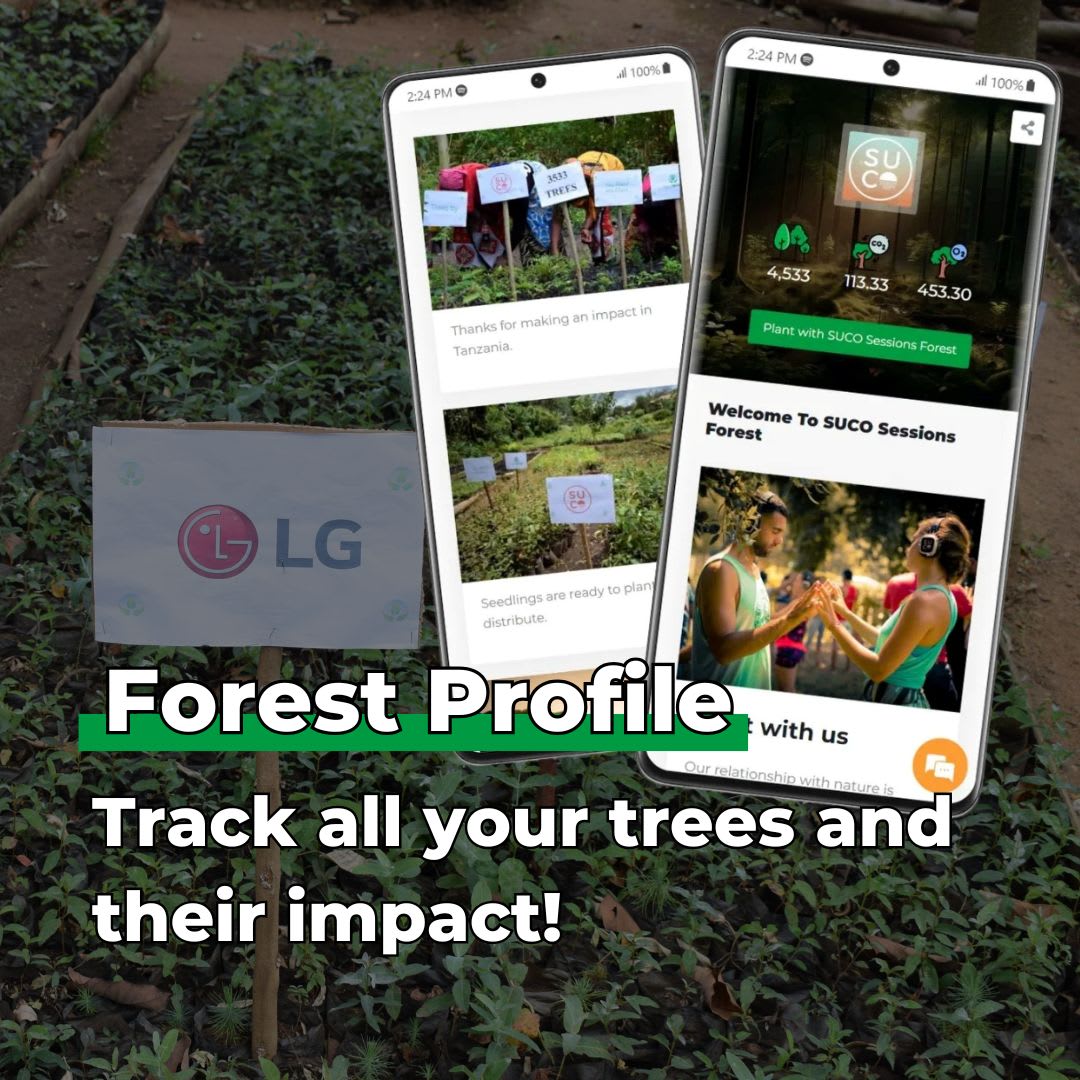 Forest Guardian Tree Pouch, We Plant 100 More Trees