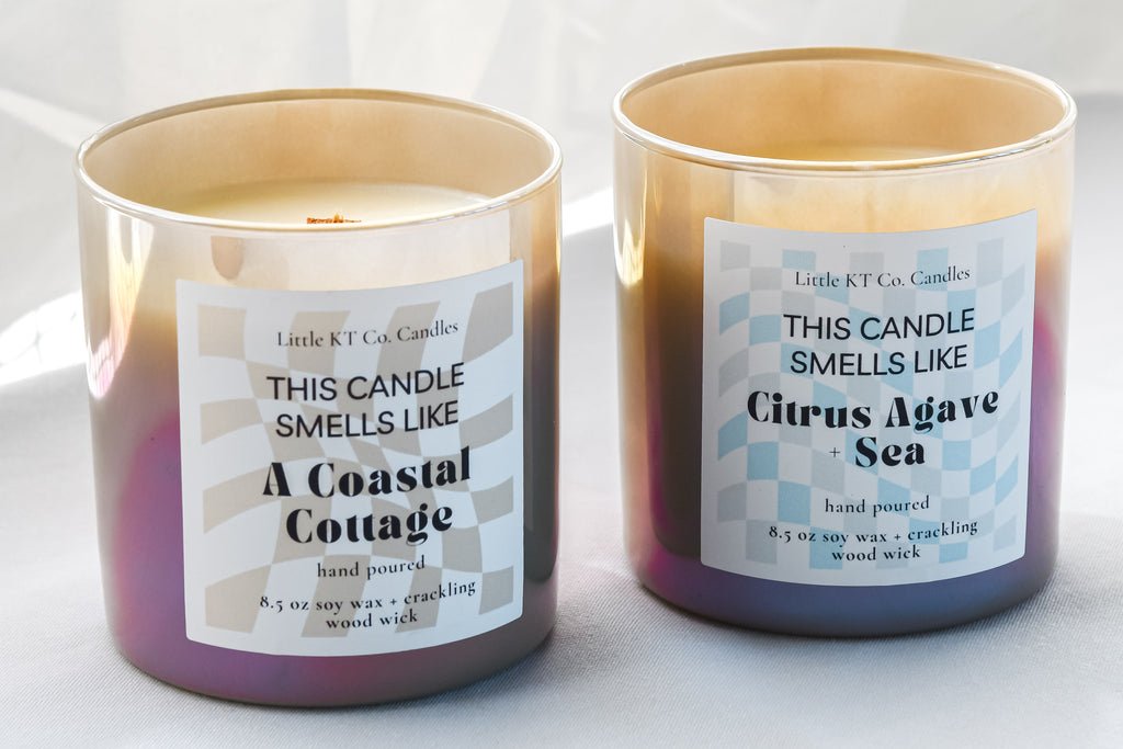 Citrus Agave and Sea Candle