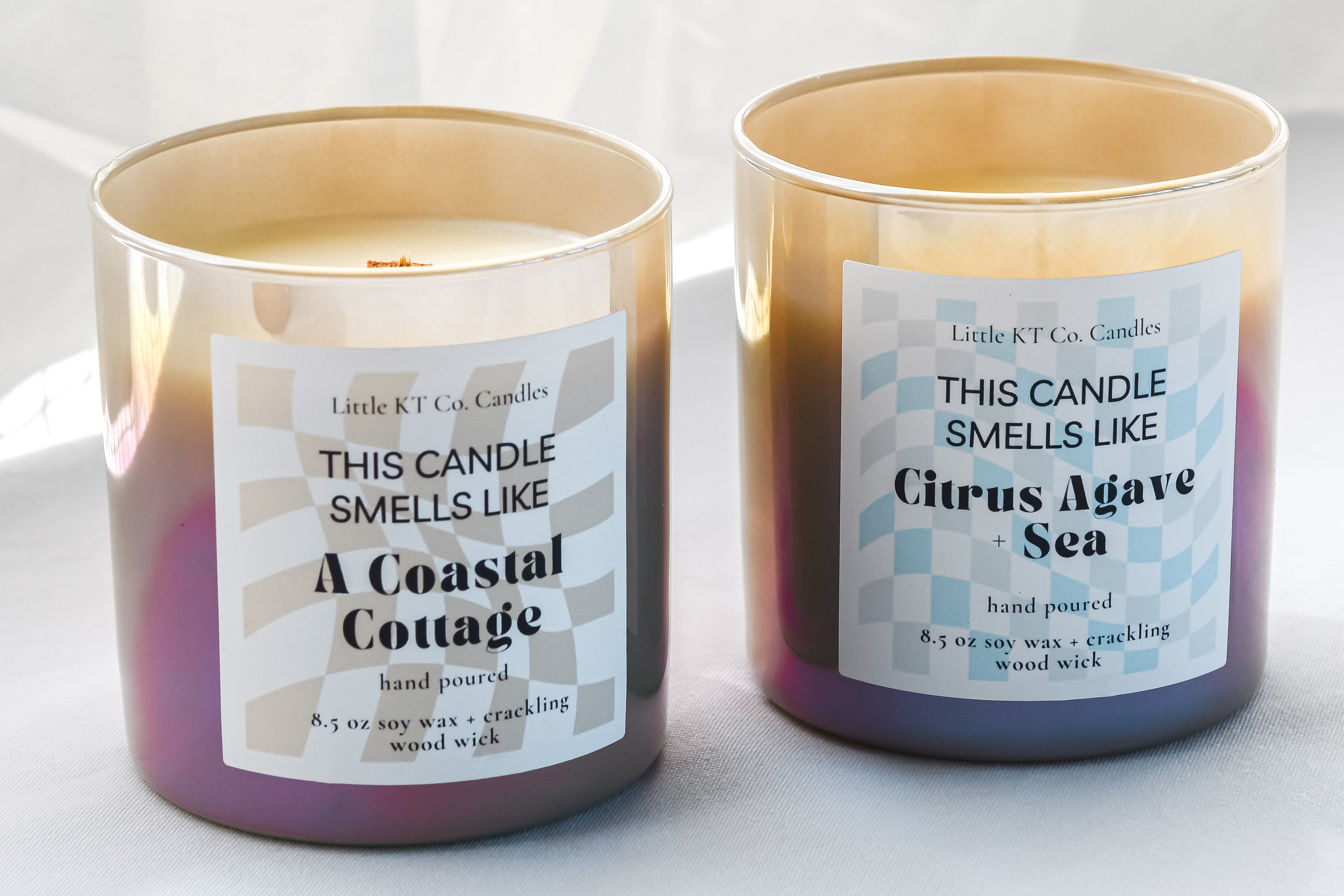 Citrus Agave and Sea Candle