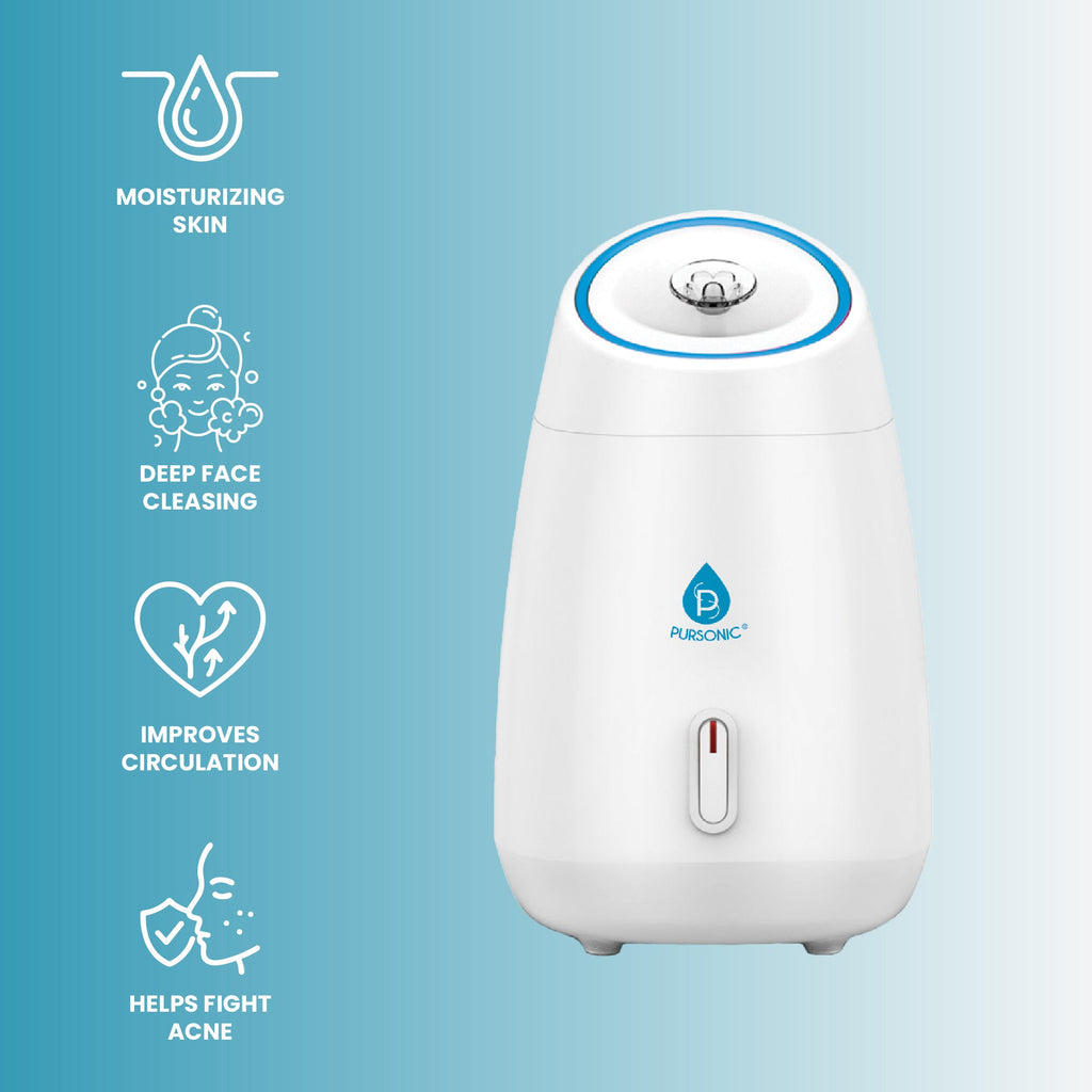 Pursonic Facial Steamer Hot Mist Moisturizing Spa-2