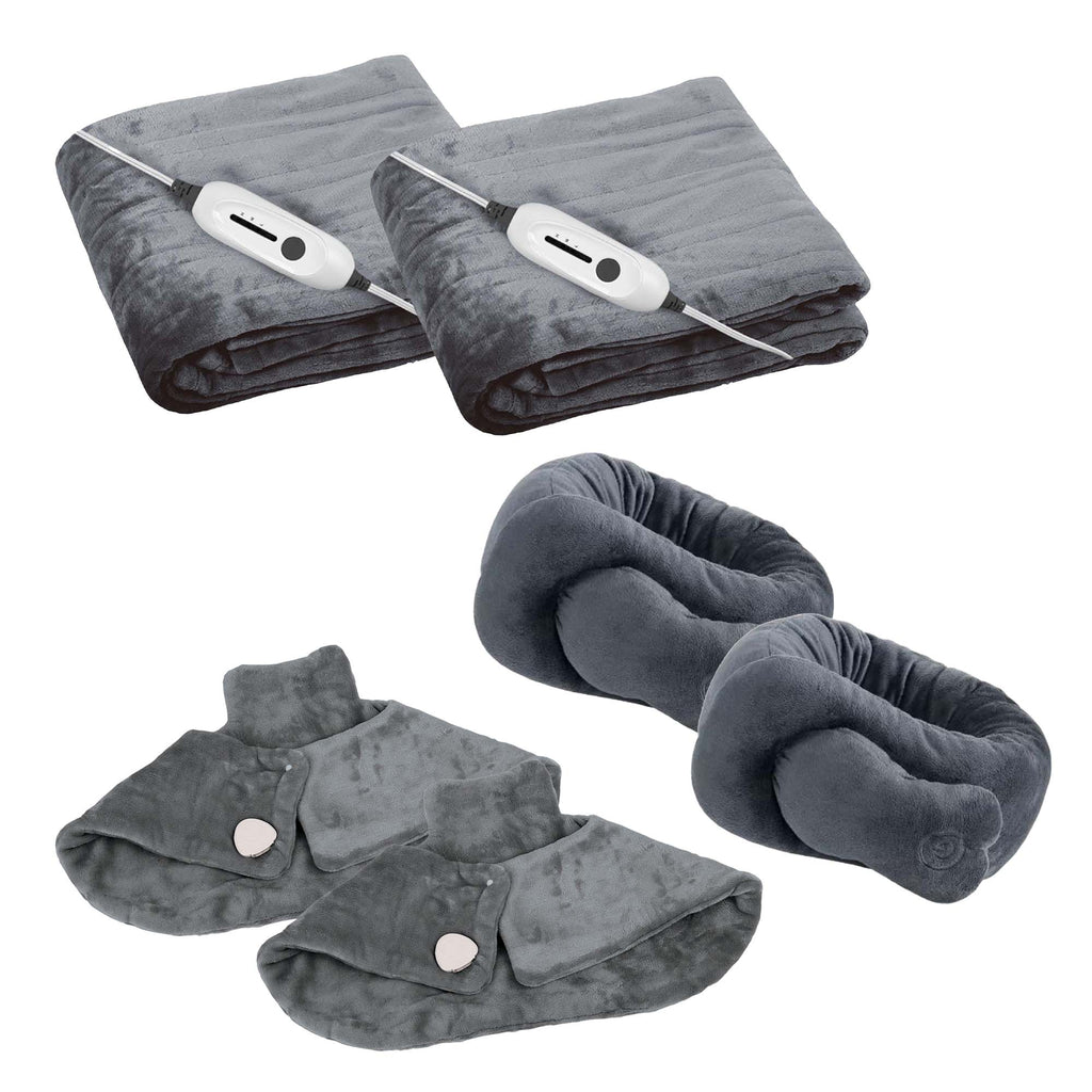 🌟 Father's and Mother's Day Ultimate Comfort Bundle: Heated Blankets & Relaxing Massagers! 🌟-0