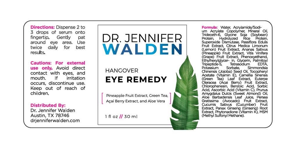 Hangover Eye Remedy Serum