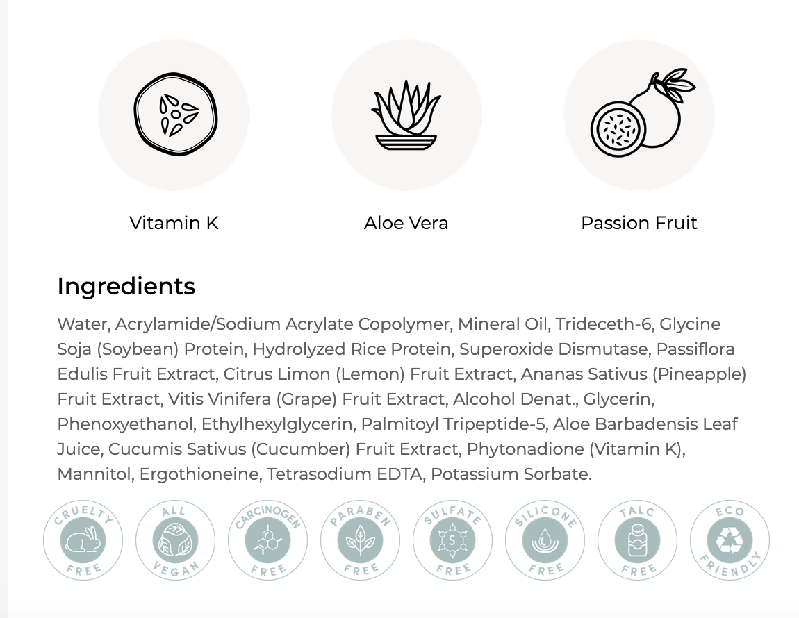Hangover Eye Remedy Serum