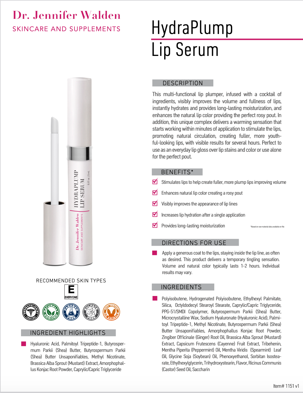 HydraPlump Lip Serum