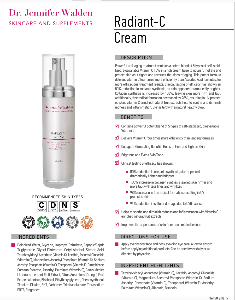 Radiant-C Cream