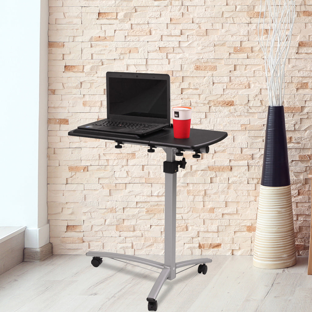 Home Multifunctional Height-Adjustable Computer Desk Black