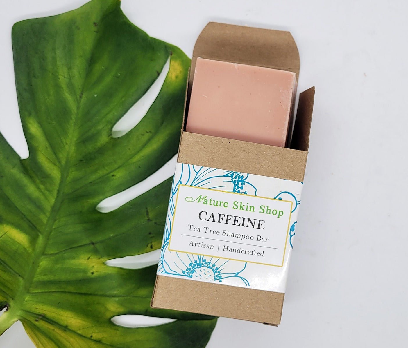 Caffeine Shampoo Bar with Tea Tree Oil – Growth & Scalp Care