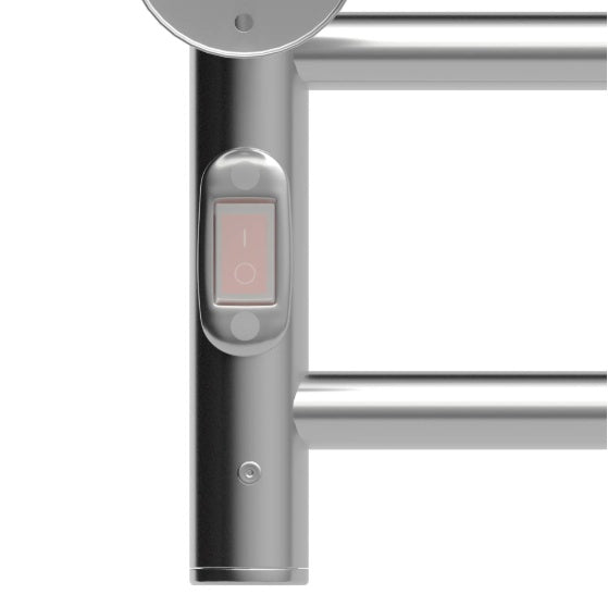 Electric Heated Towel Rack For Bathroom, Wall Mounted Towel Warmer, 10 Stainless Steel Bars Drying Rack