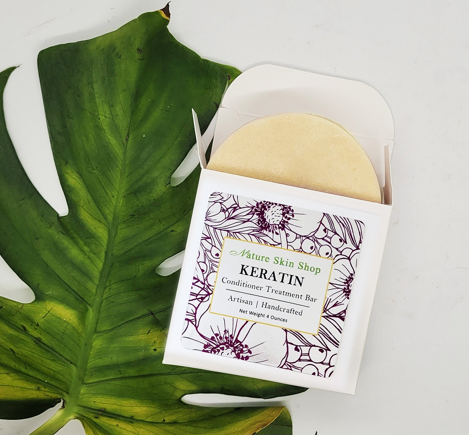 Hair Keratin Treatment In a Bar, Intense Hair Conditioner